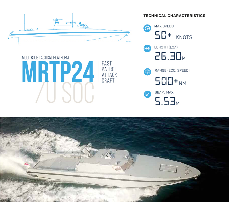 mrtp24,24m fast intervention craft boats